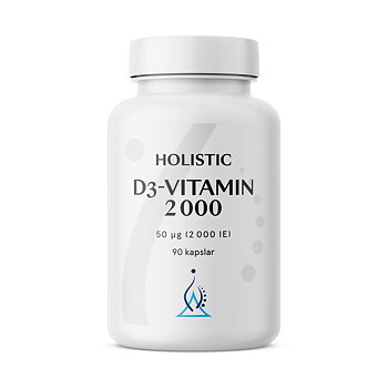 D3 vitamin 2000 IE 90 kap Holistic