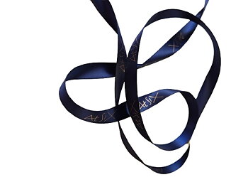 Seidenband mit eigenem Aufdruck