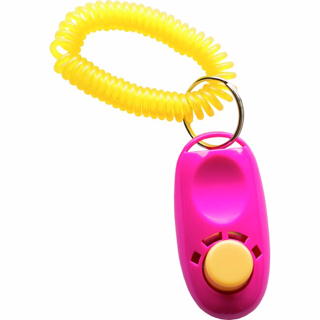 Canis Klicker med armband blandade färger