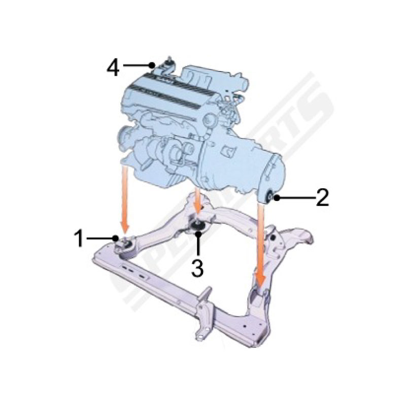 Engine mount Upper HD (4) - 4