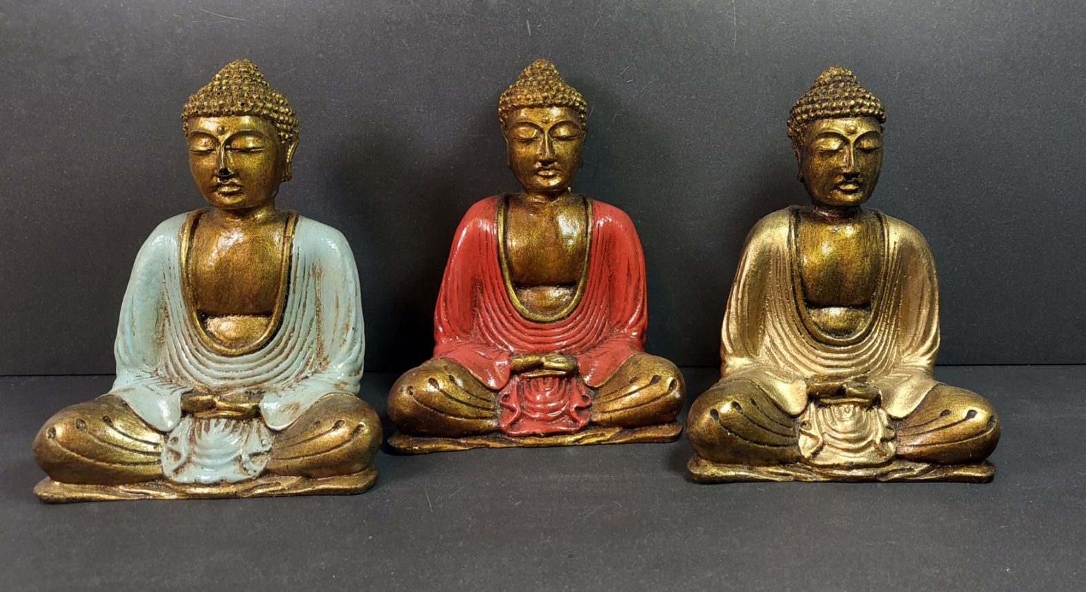 Mediterande Buddha - 15cm - 3