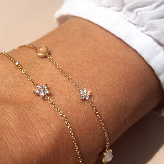 Shooting Stars armbånd 0.11ct enkelt