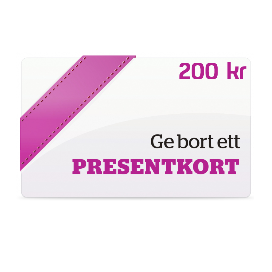 Presentkort 200 kr