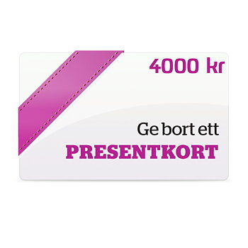 Presentkort 4000 kr
