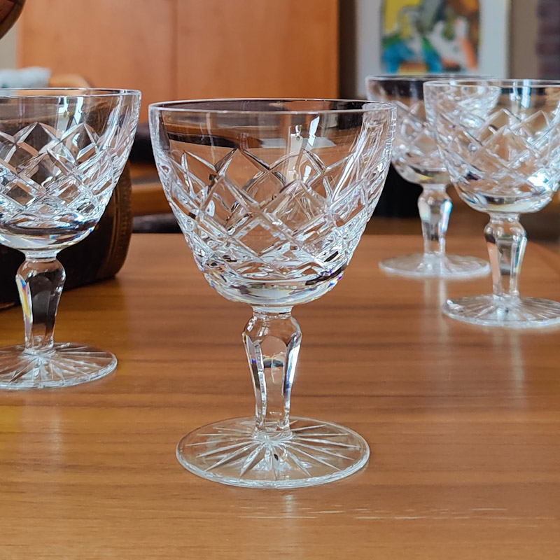 Karo madeiraglas från Bohemia