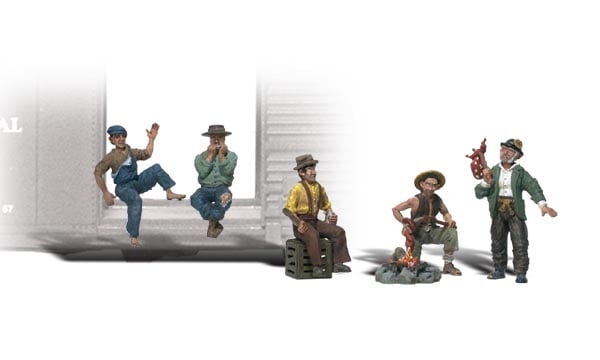 Hobos, Woodland Scenic Accents