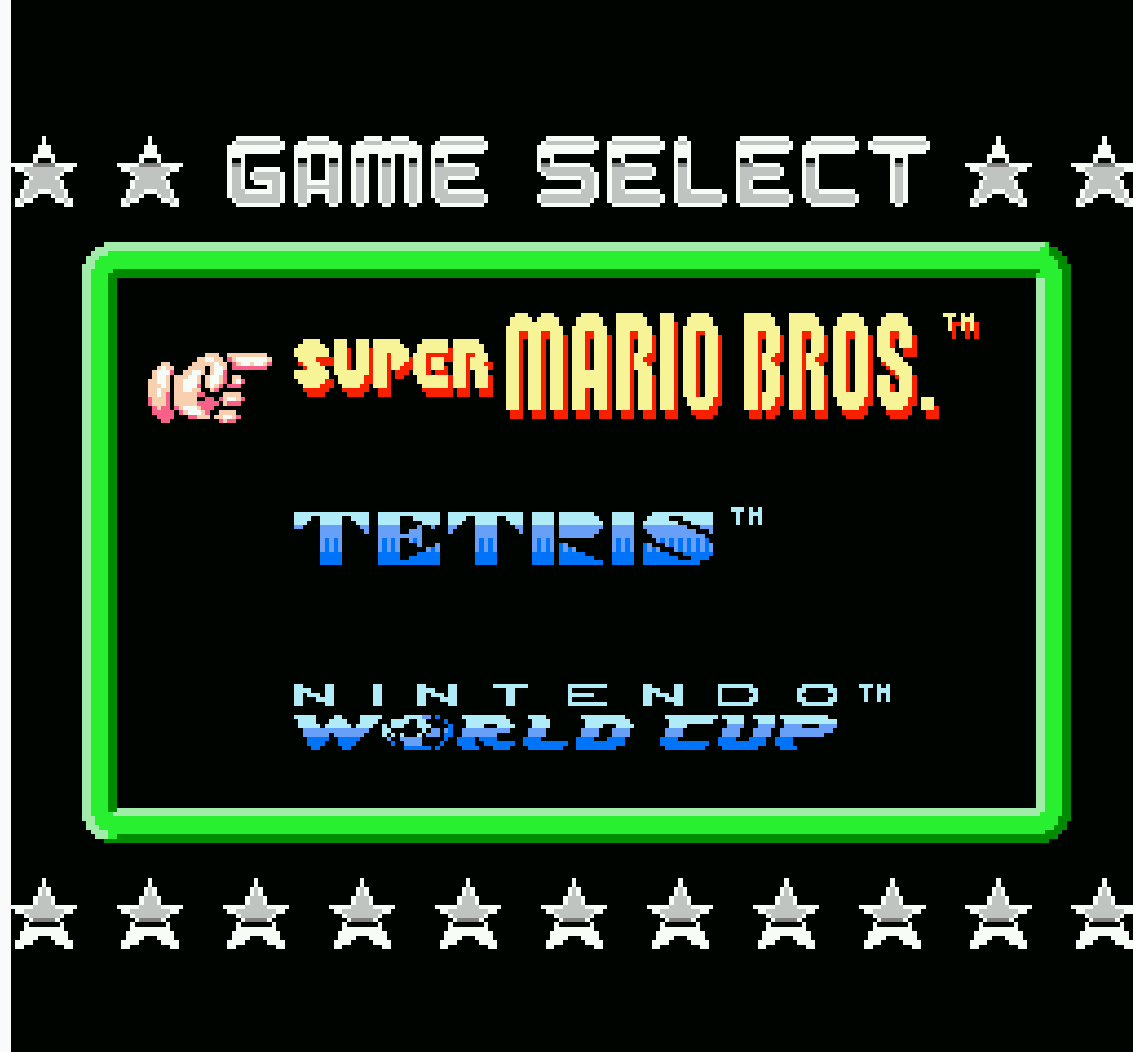 Super Mario Bros / Tetris / World Cup - NES - 2