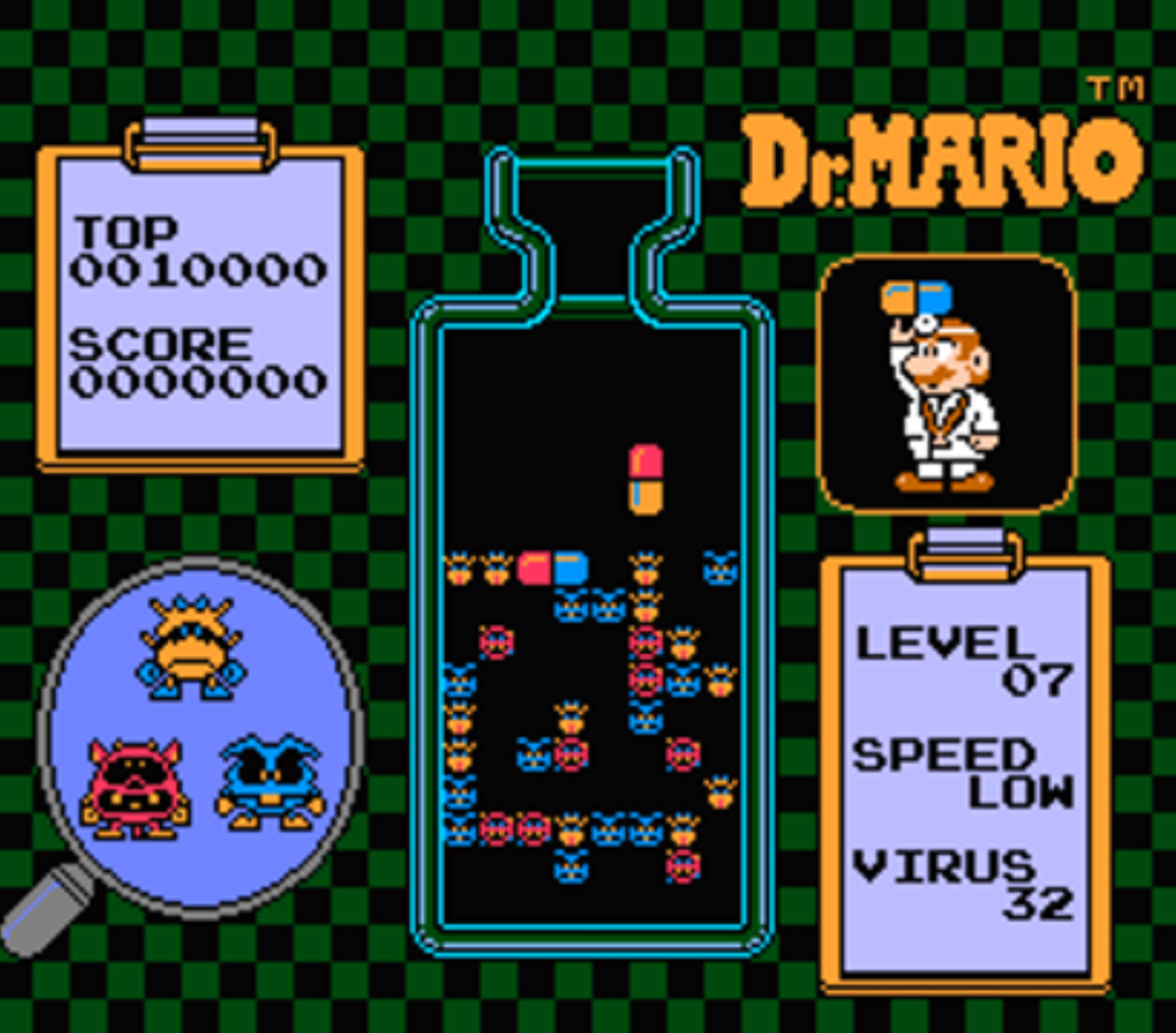 Dr Mario - NES - 2