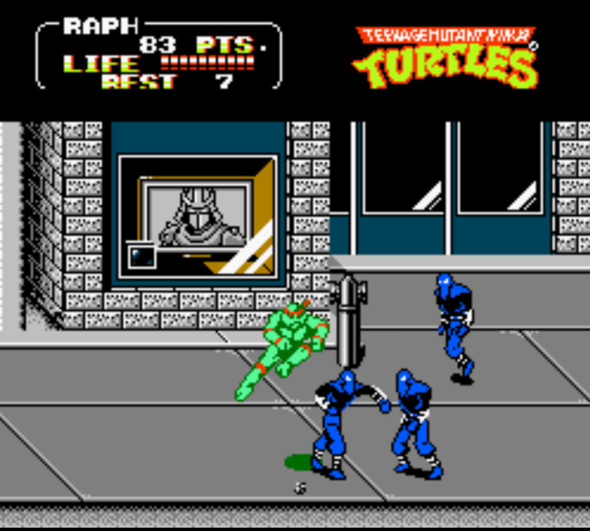 Turtles 2 The Arcade Game - NES - 4