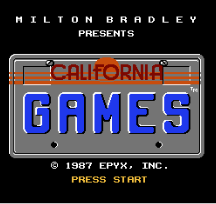California Games - NES - 2
