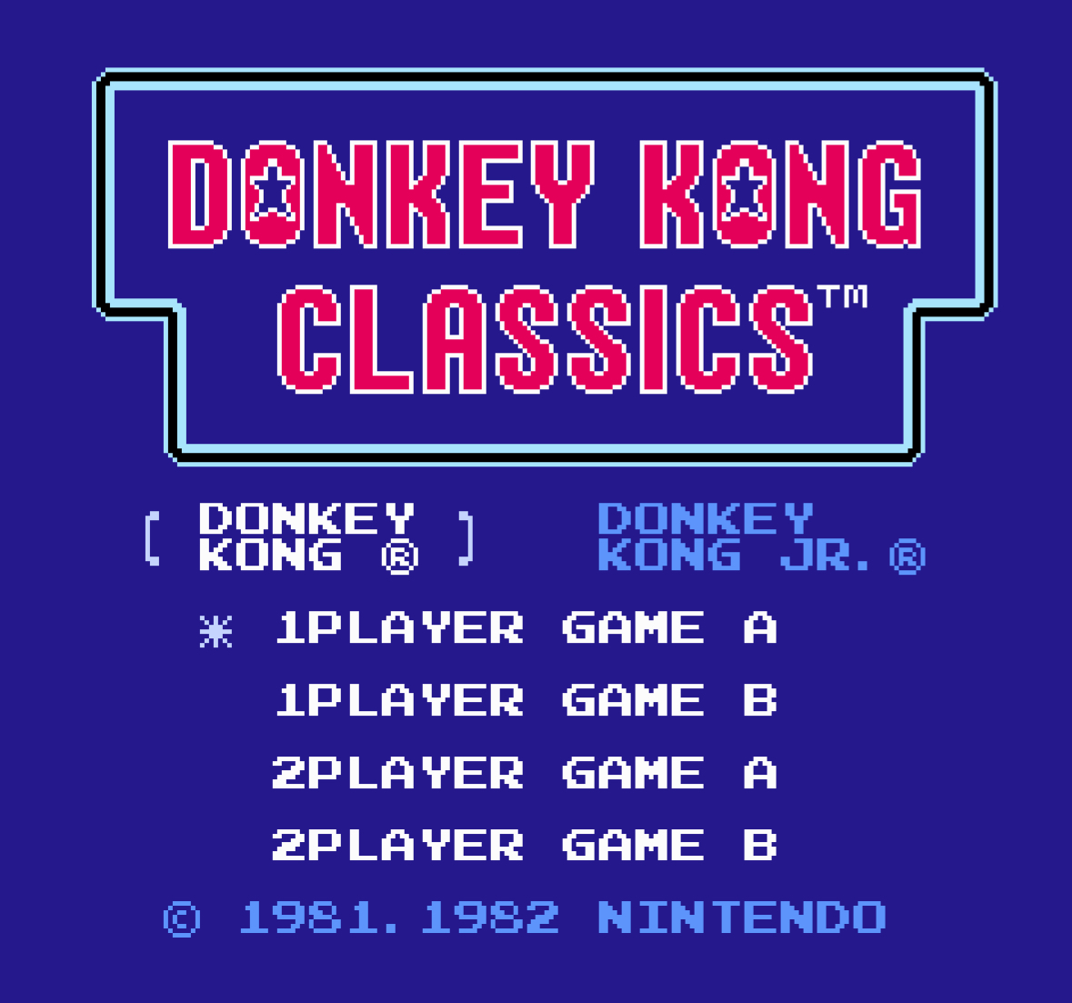 Donkey Kong Classics - NES - 2
