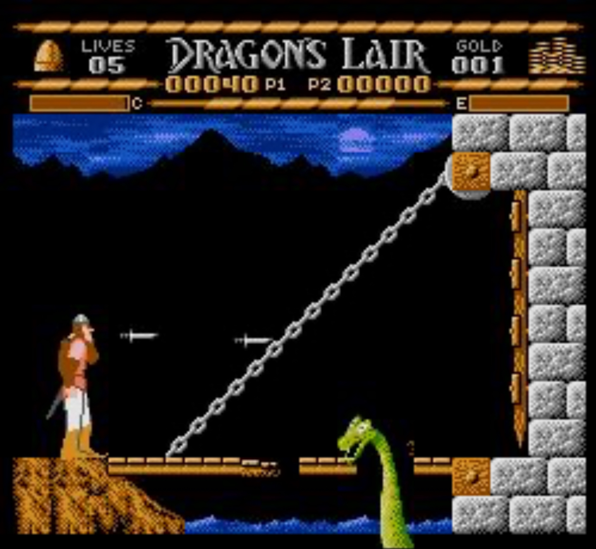 Dragons Lair - NES - 2