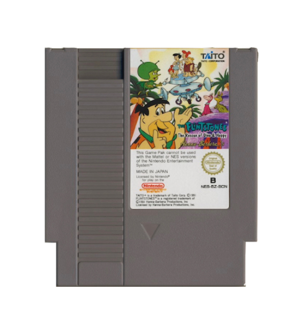 Flintstones 1 The rescue of dino & hoppy - NES
