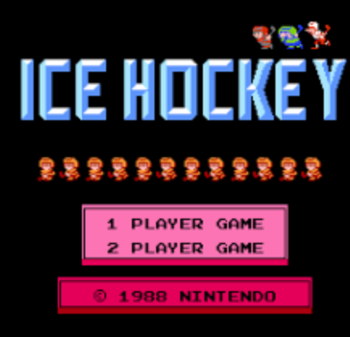 Ice Hockey- NES - 2