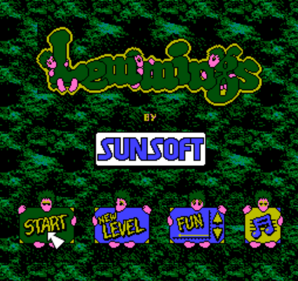 Lemmings - NES - 2