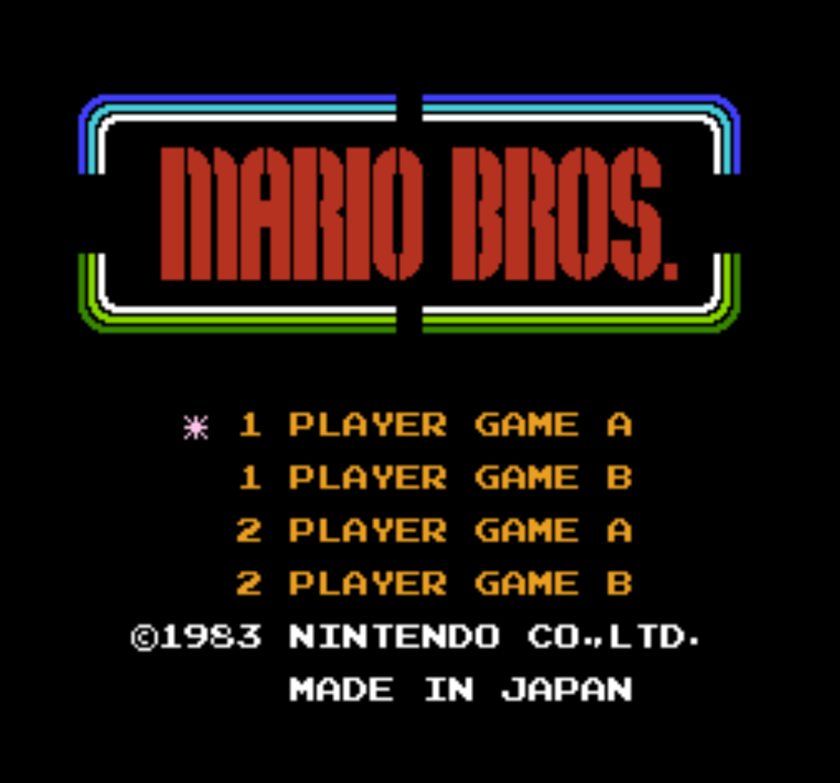 Mario Bros - NES - SCN - 2