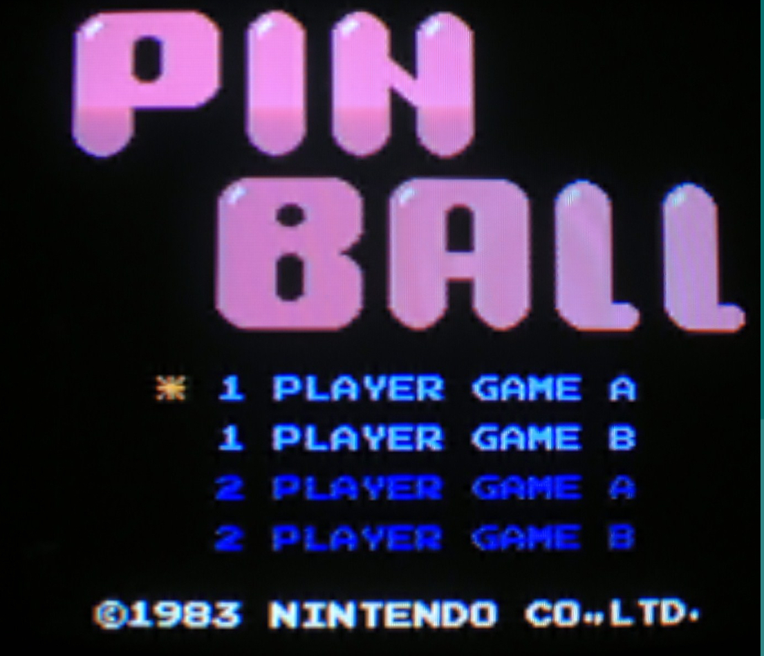 Pinball - NES - 2