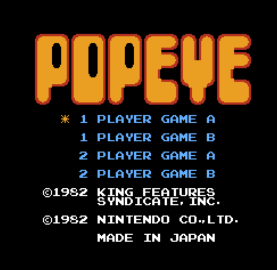 Popeye - NES - 2