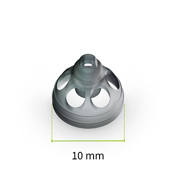 Dome öppen L (10-pack)