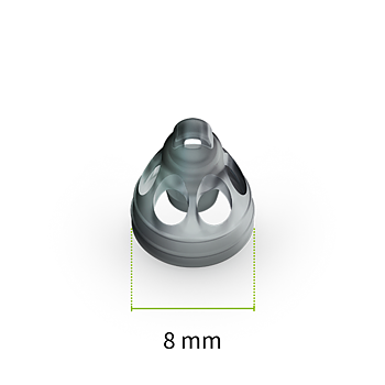 Dome öppen M (10-pack)