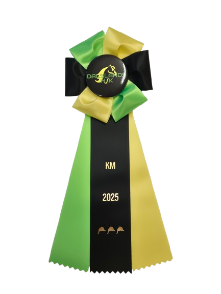 62013 - Rosette für Pferd, Hund, Katze, Veranstaltung, 30 cm - 2