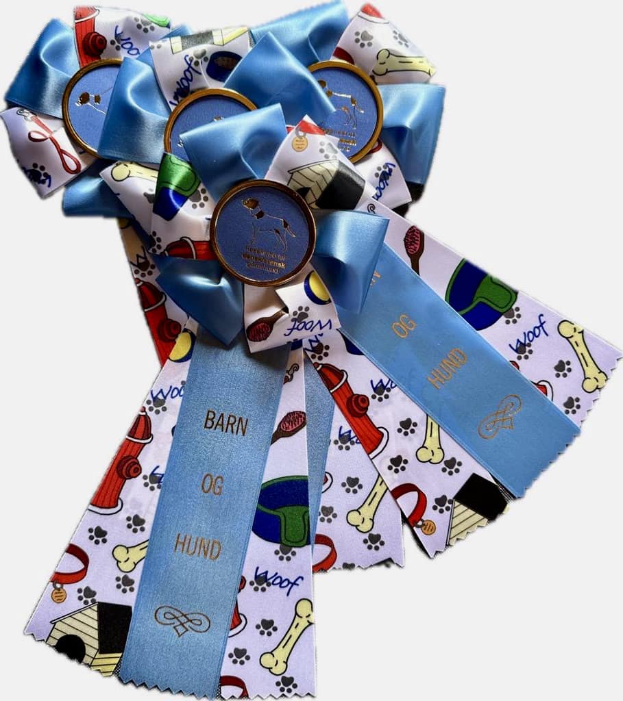 62013 - Rosette für Pferd, Hund, Katze, Veranstaltung, 30 cm - 9
