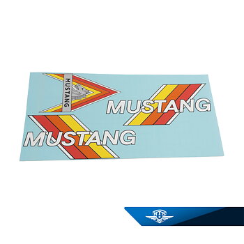 Mustang Mamba Decal-sæt med start i 1982