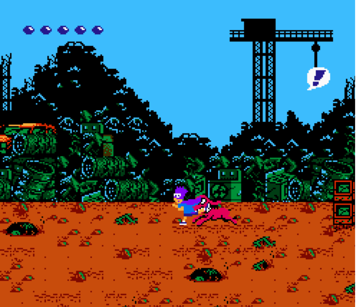 Simpsons - Bartman meets Radioactiveman - NES - 3
