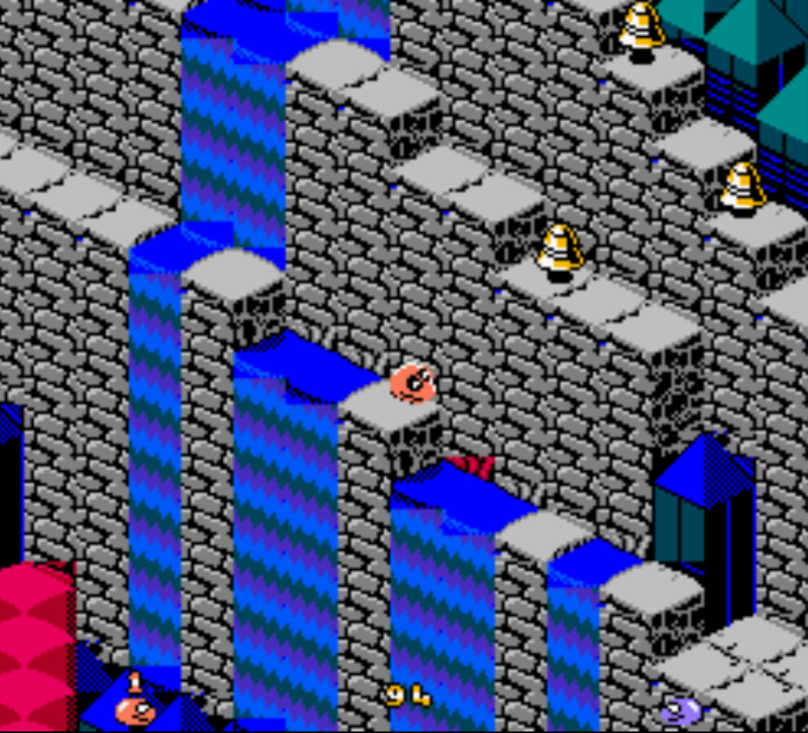 Snake rattle n roll - NES - 2