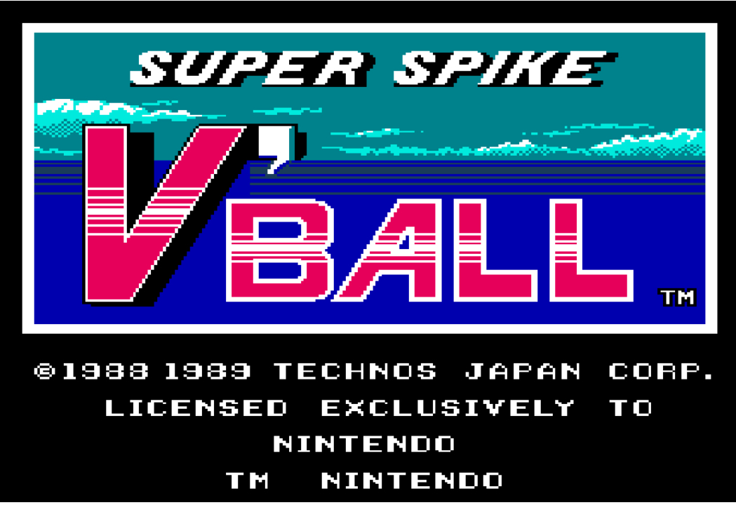 Super Spike V'ball - NES - 2