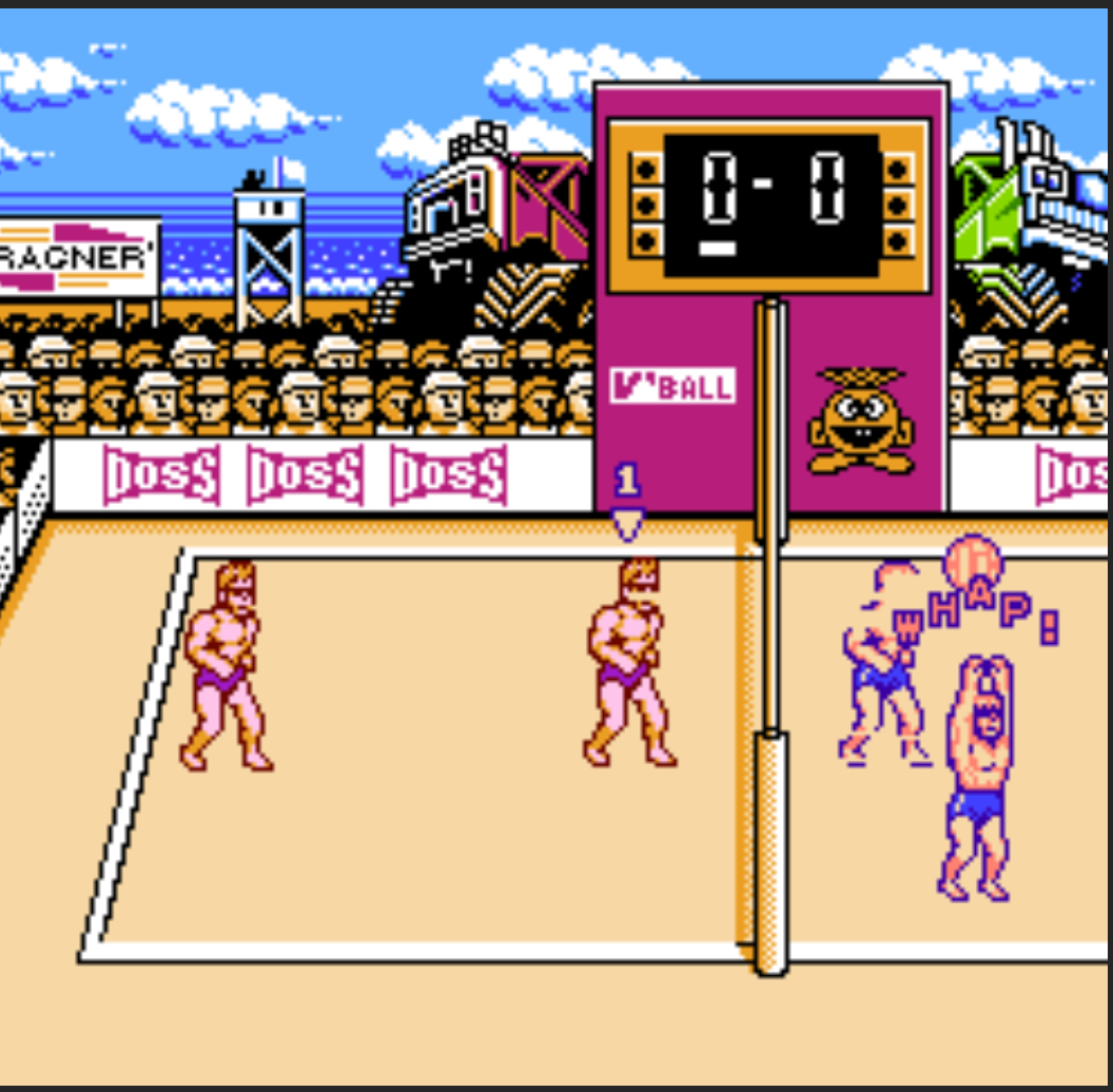 Super Spike V'ball - NES - 3