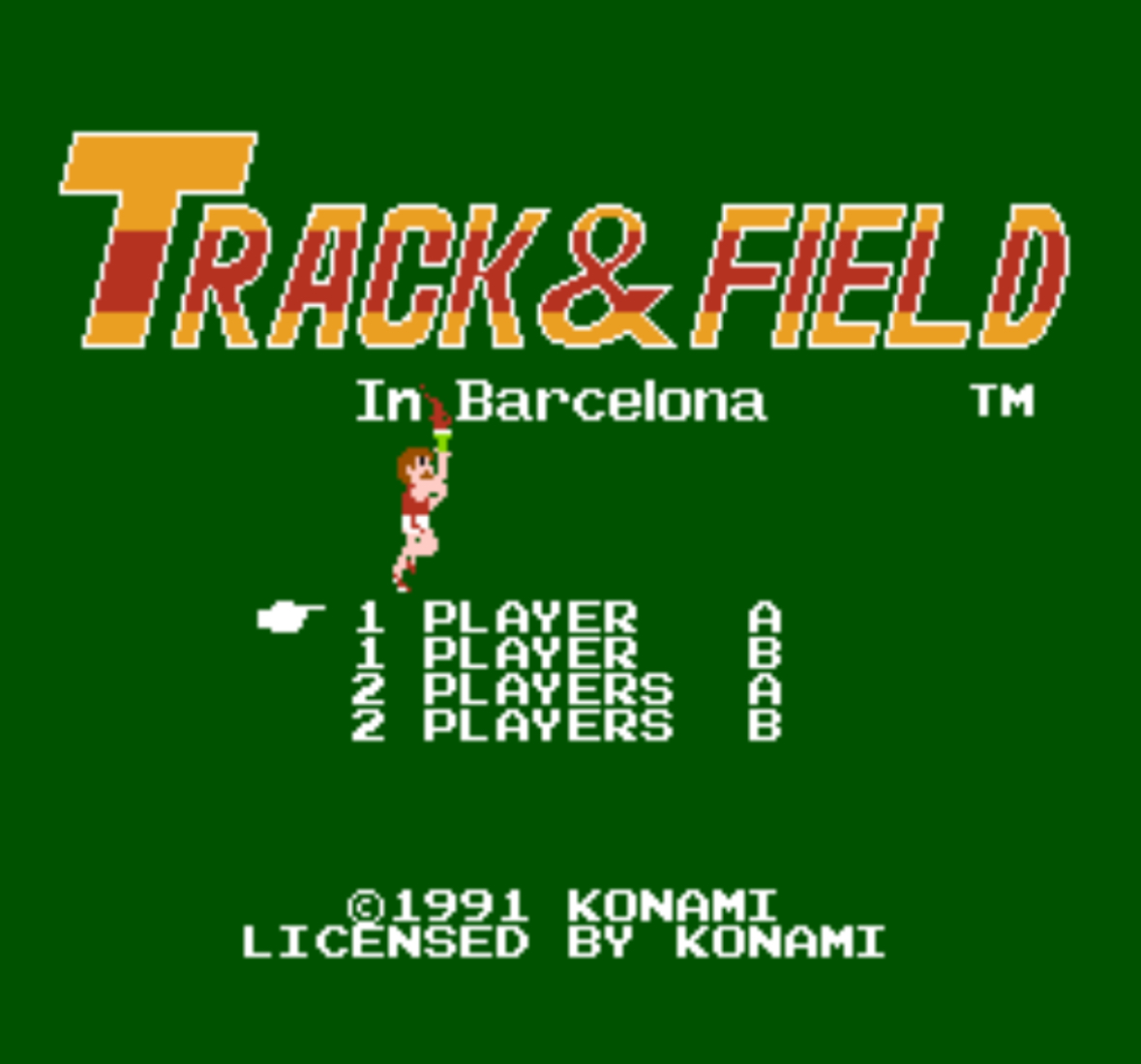 Track n Field in Barcelona - NES - 2