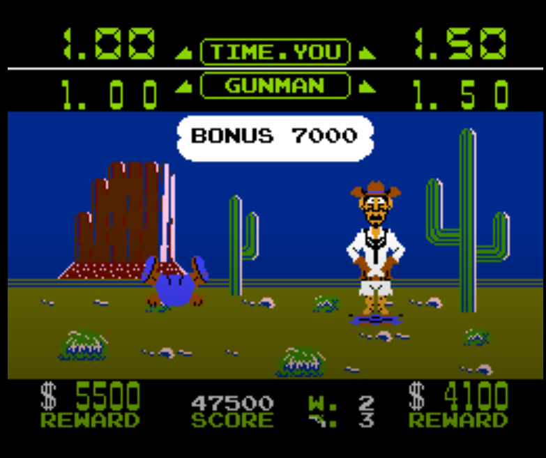 Wild Gunman - NES - 4