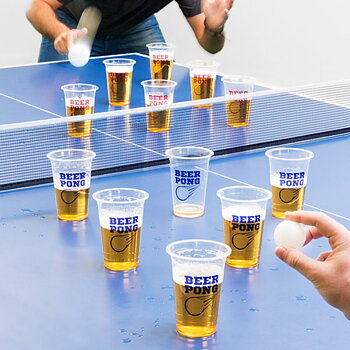 Beer Pong Kit med muggar och pingisbollar