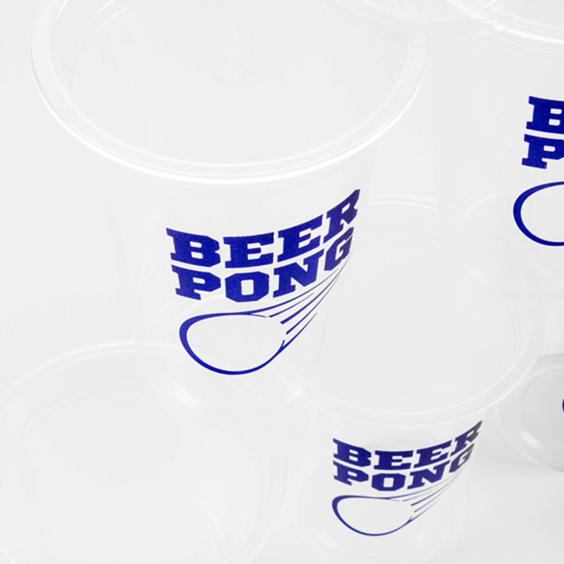 Beer Pong Kit muggar med olika färg