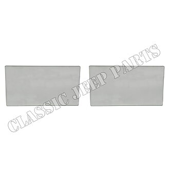 Windshield glass pair WILLYS MB FORD GPW no script