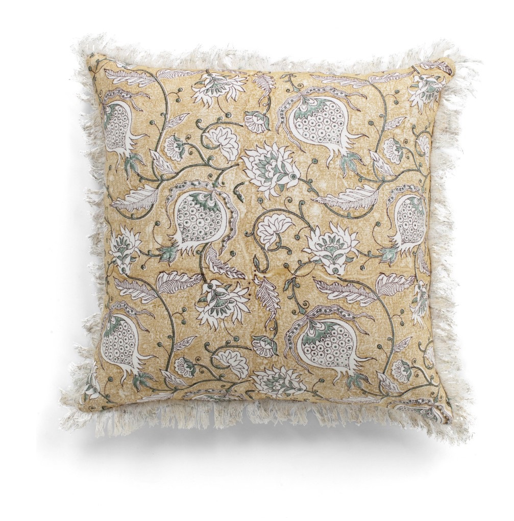 Chamois-kuddfodral-pomegranate - 2
