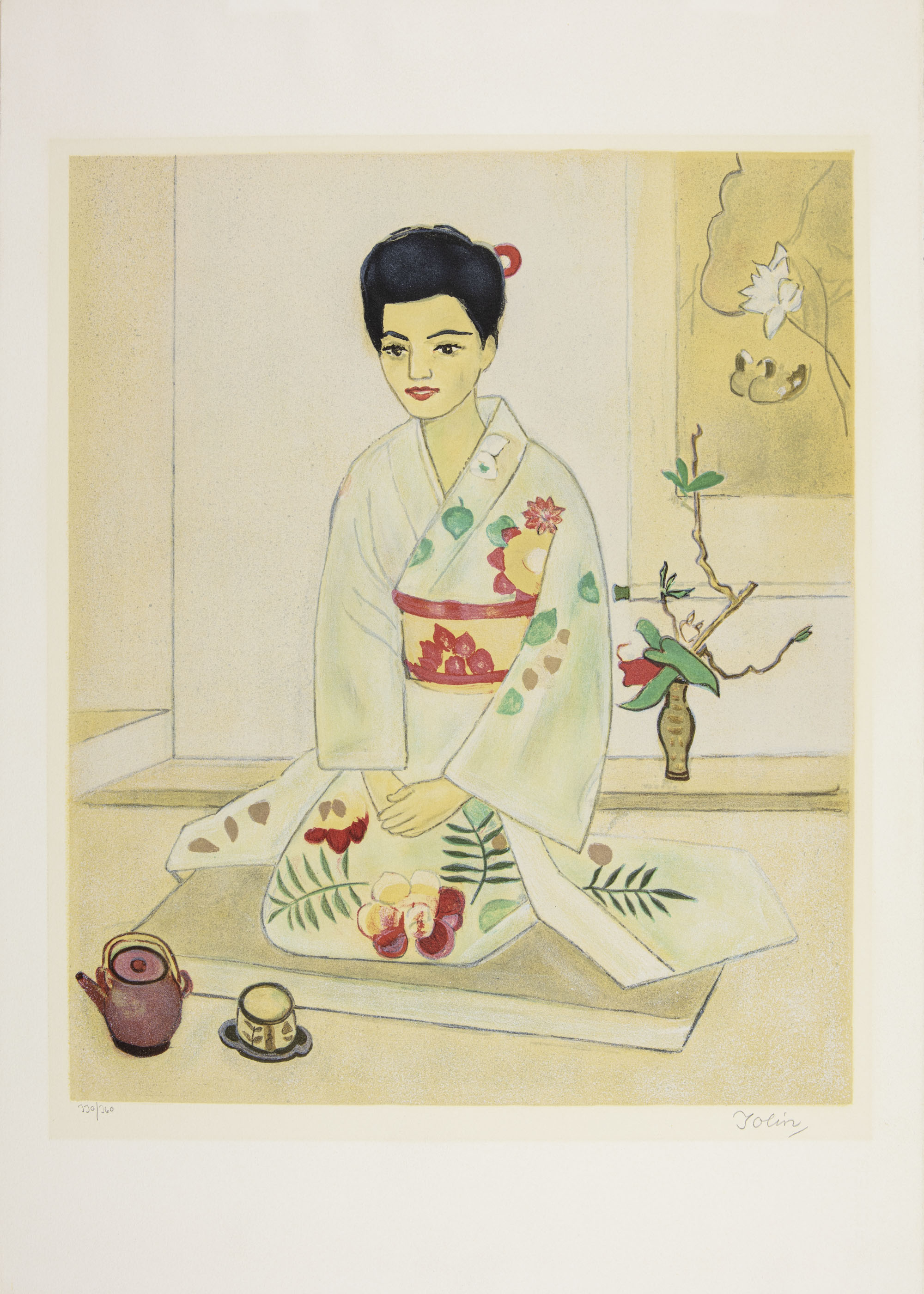 Girl in Kimono