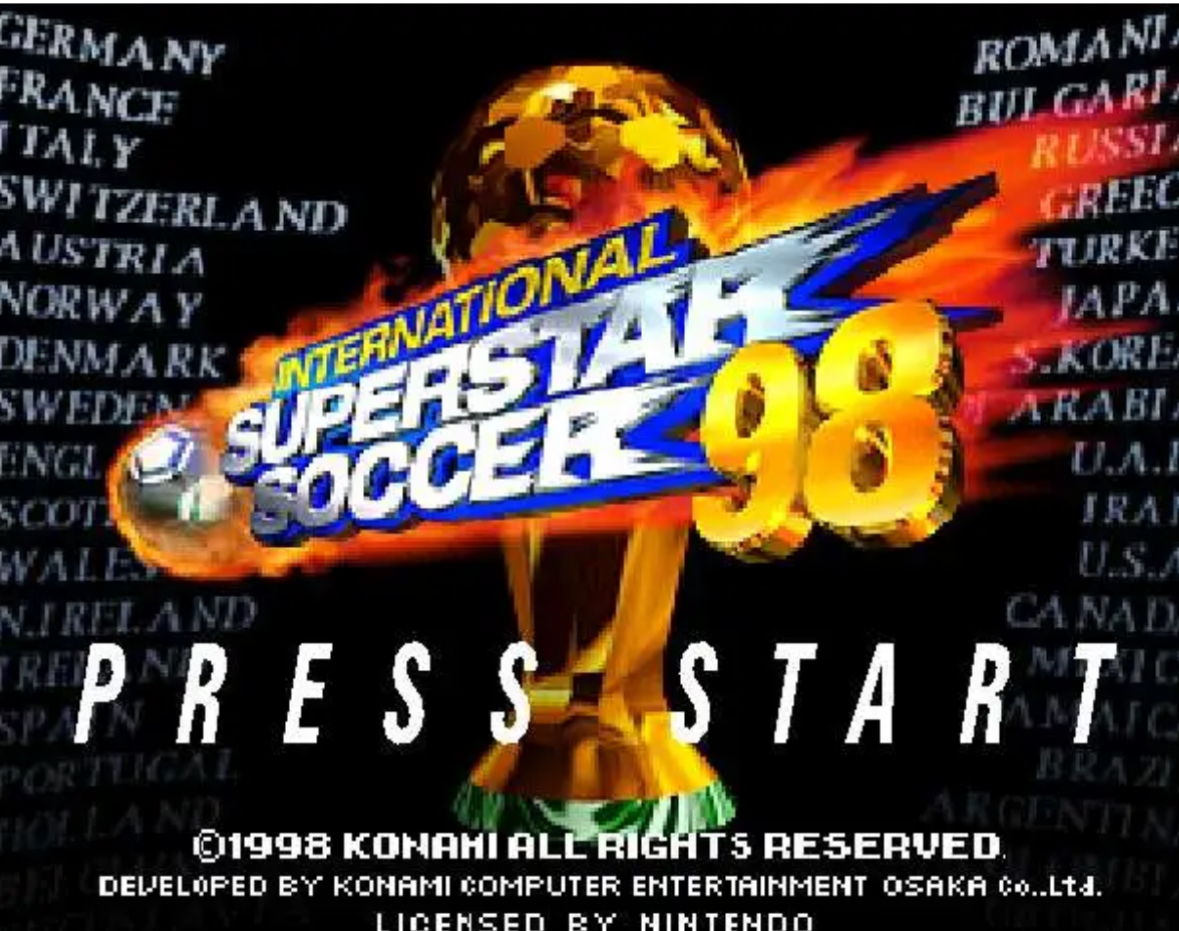 International Superstar Soccer 64 - N64 - 2