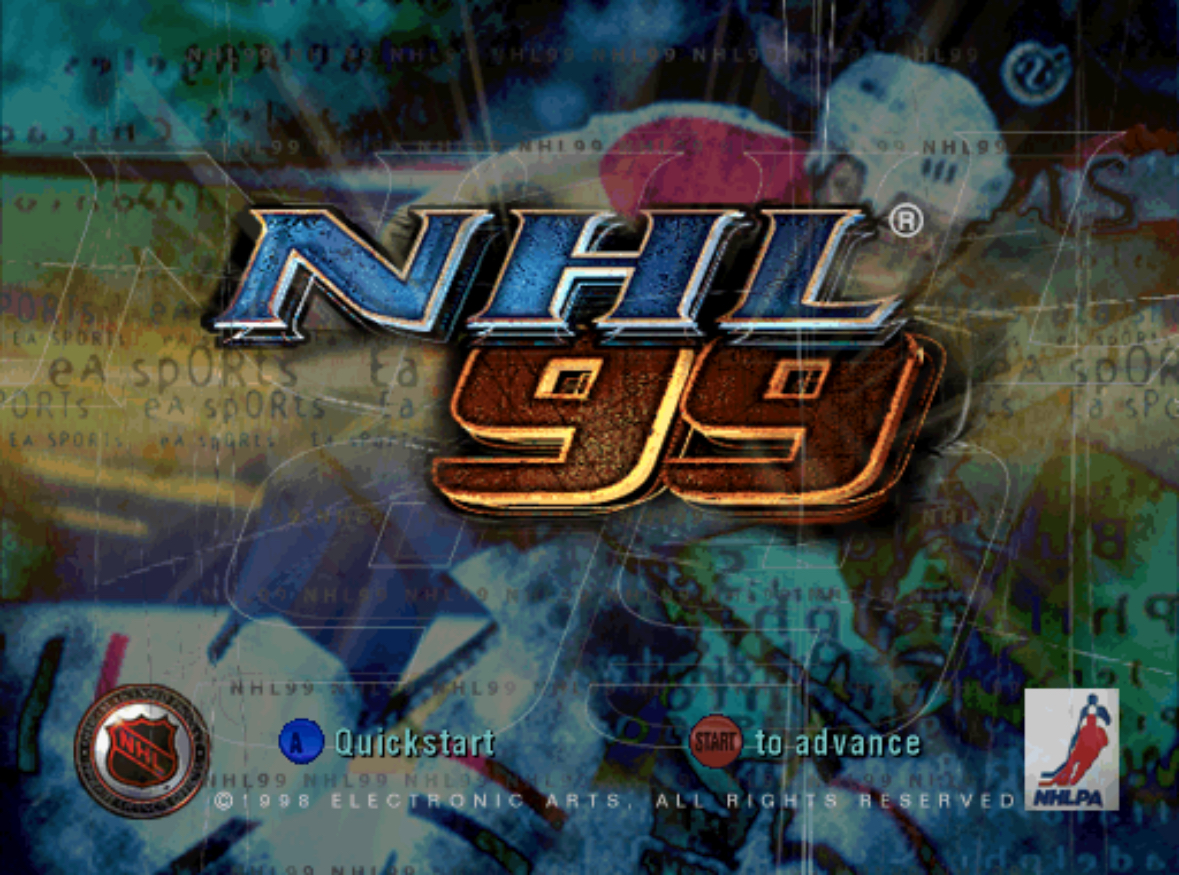NHL 99 - N64 - 2