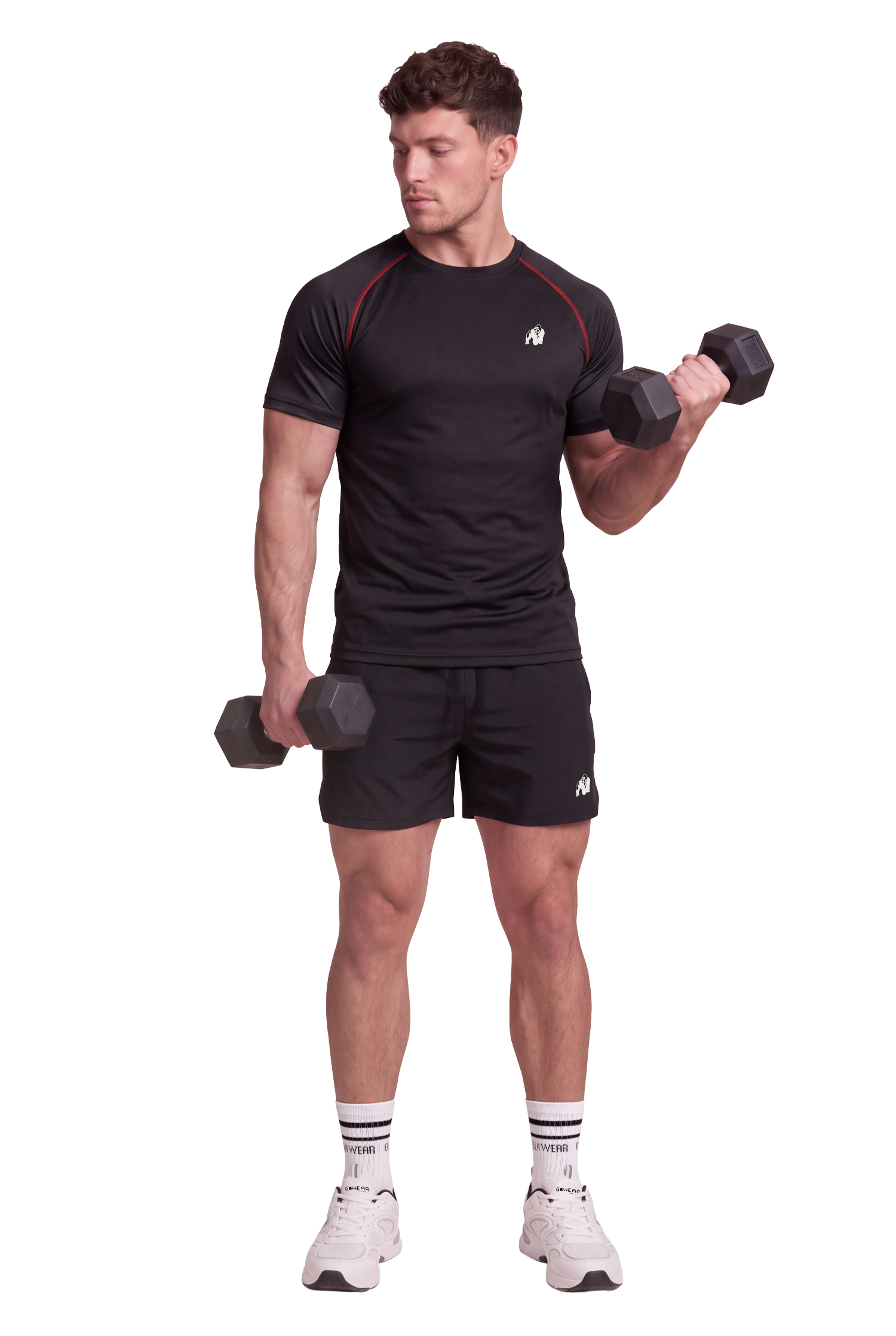 Performance T-Shirt, black/red - 4