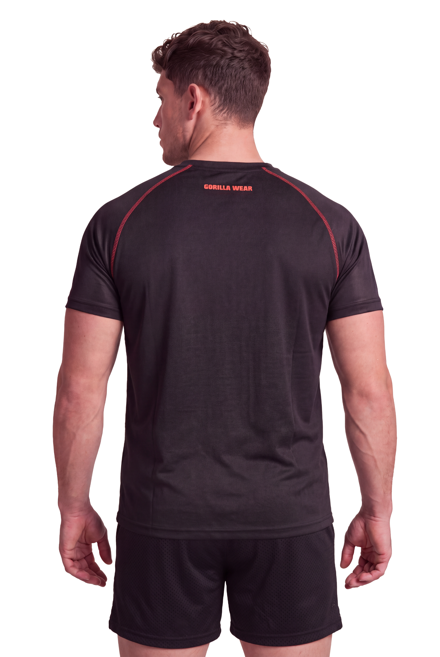 Performance T-Shirt, black/red - 2