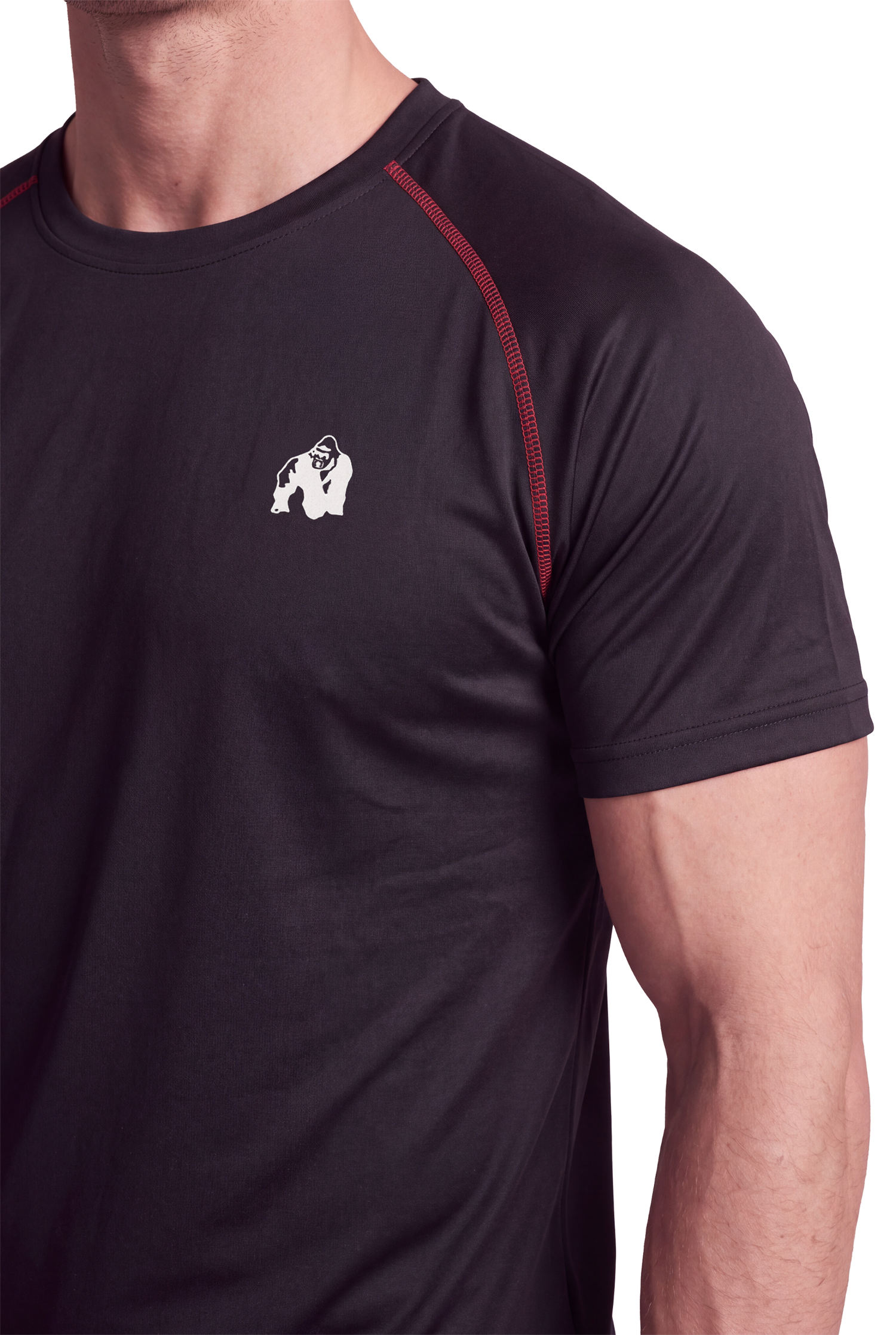 Performance T-Shirt, black/red - 6