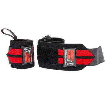 Wrist Wraps Pro, black/red