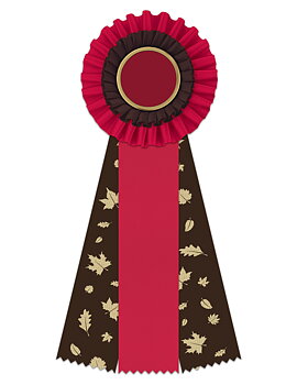 62023 - Roset til hest, hund, event, 30 cm