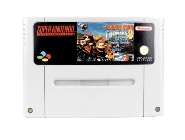 Donkey Kong Country 3 - Dixie Kong´s Double Trouble - SNES