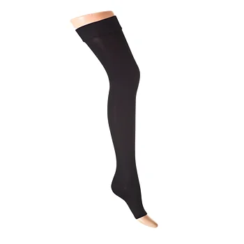 RelaxSan  Lääkinnälliset reisipituiset sukat, luokka 1, avoin kärki