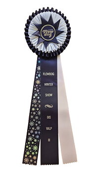 6291 - Rosette für Pferd, Hund, Veranstaltung, 56 cm