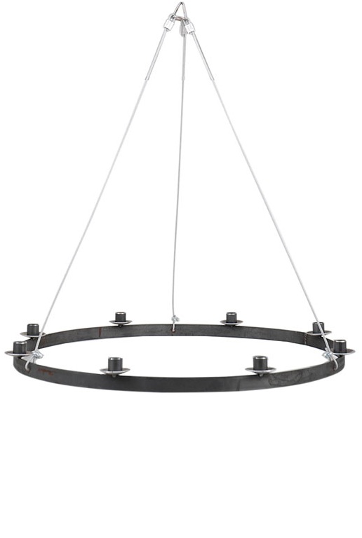 Chandelier Wrought iron chandelier Ø: 76 cm - 25