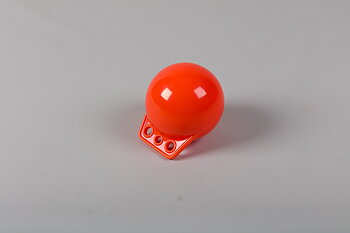 Garnblåsa, mjuk, 6', orange